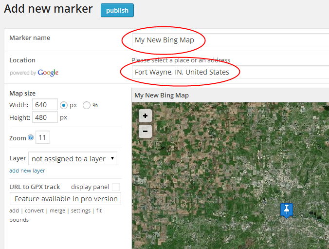 An Easy Way to Embed Bing Maps on Your WordPress Blog ITX