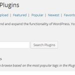 Search For Plugin In WordPress Dashboard