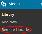Remote Libraries