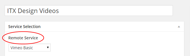 Title For Video Library