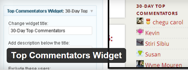 Top Commenter Widget