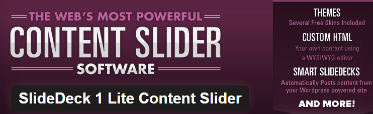 Content Slider from SlideDeck