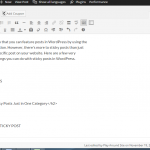 Adjusting Height Editor
